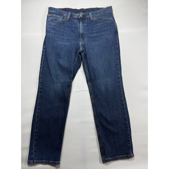 Levi's 541 Men's Athletic Tapered Leg Blue Denim Jeans - Size 36x30 (36x28.5) - Picture 1 of 5